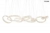 Kryształowa Złota Lampa Wisząca Glamour LIBERTY MSE1501100191 MOOSEE